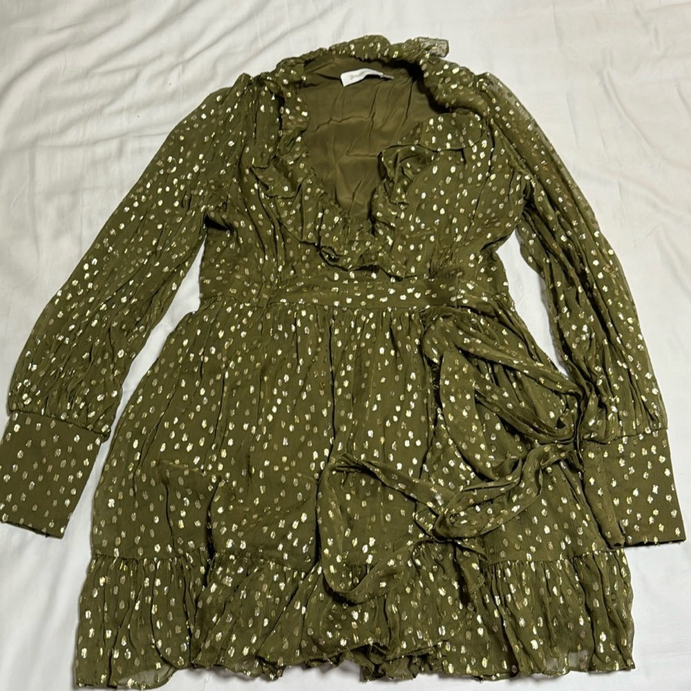 Zimmermann mini wrap dress